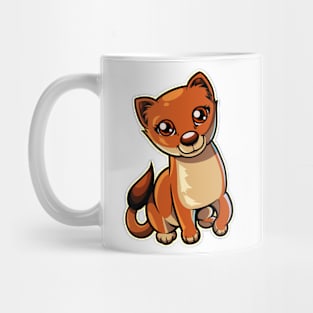 Kawaii weasel Mug